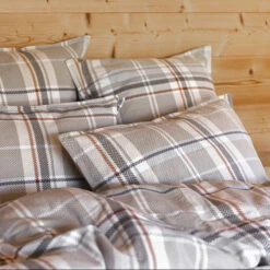 Taie D'oreiller Flanelle Felix 9 Taie D'oreiller Flanelle Felix -Terre de nuit boutique taie oreiller felix face zoom 1