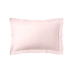 Lot De 2 Taies D'oreiller Rose Aube 100% Lin 10 Lot De 2 Taies D'oreiller Rose Aube 100% Lin -Terre de nuit boutique taie oreiller lin rose fond blanc 4