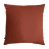 Taie D'oreiller Double Gaze De Coton Orange Terracotta 1 Taie D'oreiller Double Gaze De Coton Orange Terracotta -Terre de nuit boutique taie oreiller orange fond blanc 1
