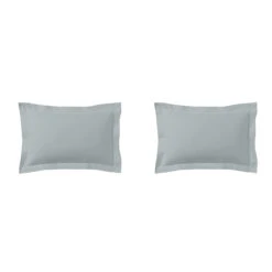 Lot De 2 Taies D'oreillers Percale Archipel 8 Lot De 2 Taies D'oreillers Percale Archipel -Terre de nuit boutique taie oreiller percale archipel fond blanc 3