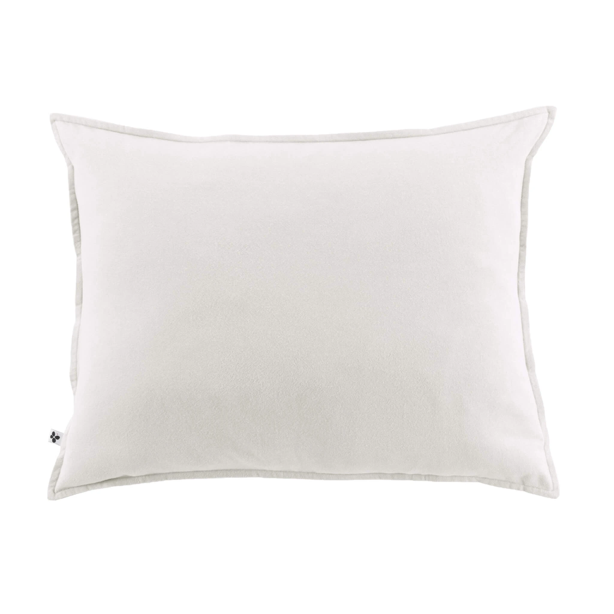 Taie D'oreiller Flanelle Blanc 4 Taie D'oreiller Flanelle Blanc – Image 2