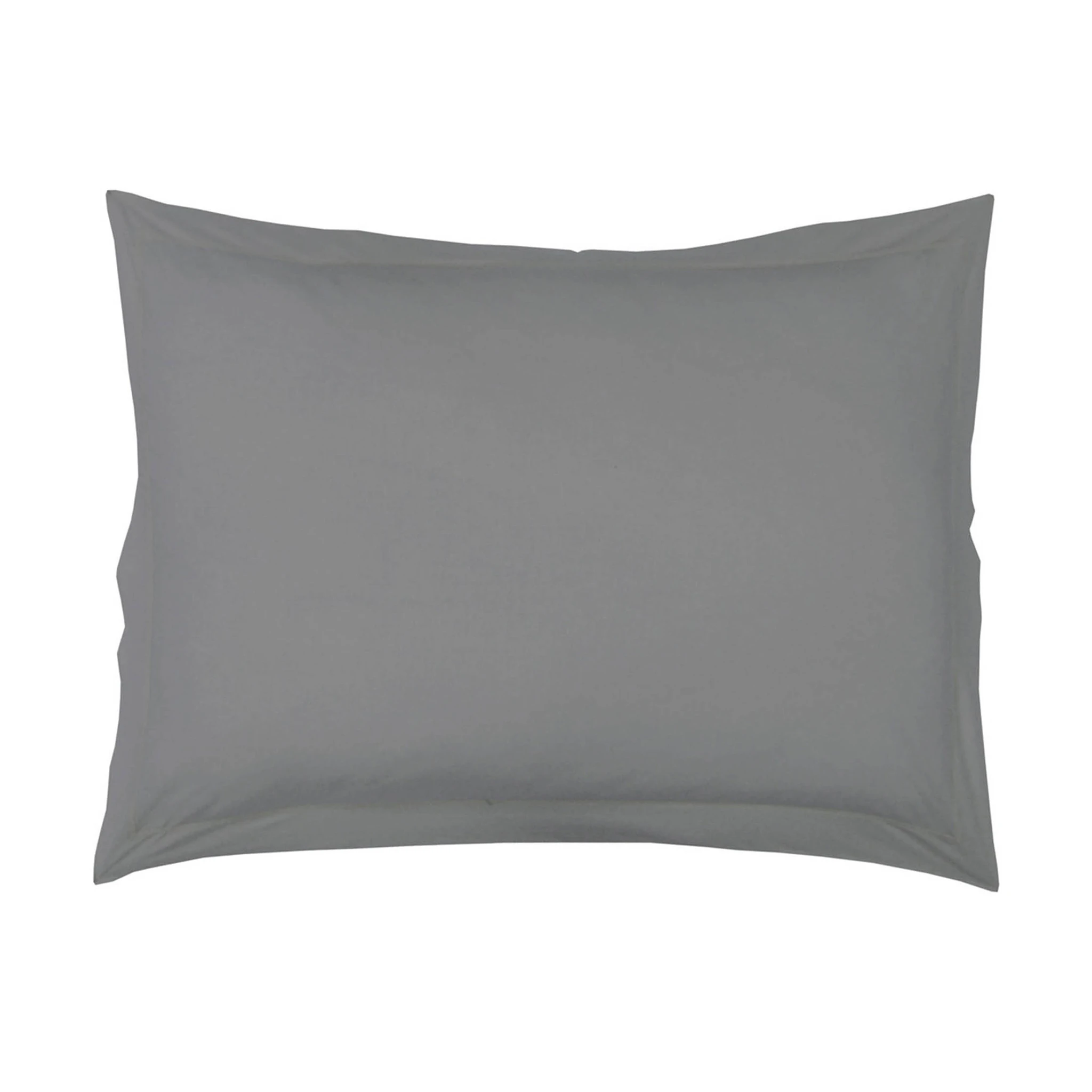 Taie D'Oreiller Douceur D'Intérieur Grise 4 Taie D'Oreiller Douceur D'Intérieur Grise – Image 2