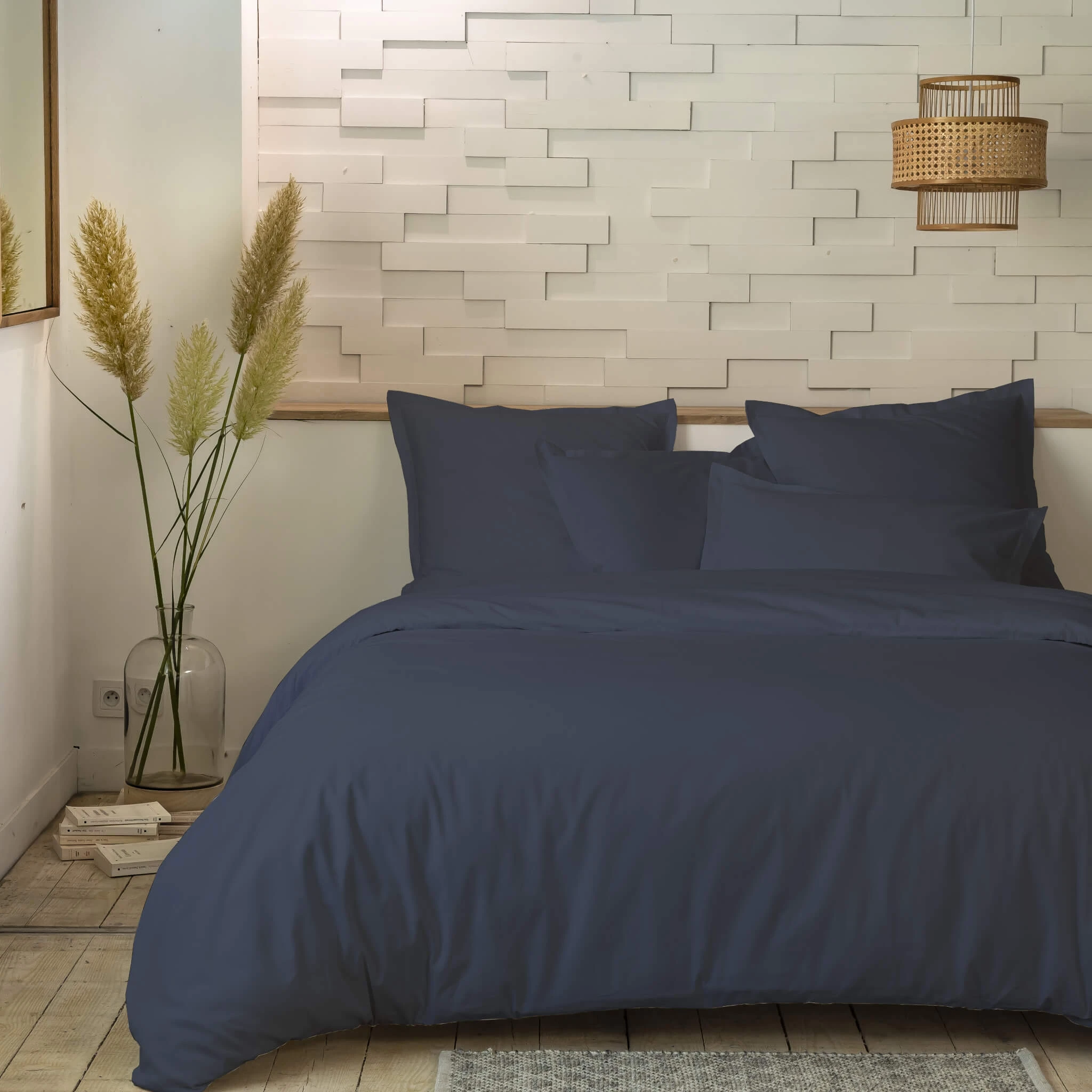 Parure De Lit Percale Unie Ombre 3 Parure De Lit Percale Unie Ombre