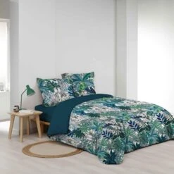 Parure De Lit Percale Colibri 11 Parure De Lit Percale Colibri -Terre de nuit boutique w14l3c00000001881 5 cote