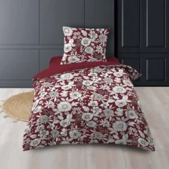 Parure De Lit Milady Bordeaux 13 Parure De Lit Milady Bordeaux -Terre de nuit boutique w14l3c14020001882 1 ambiance